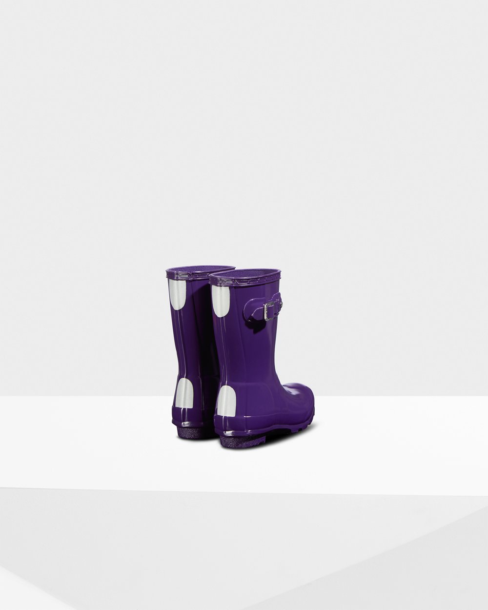 Galochas Hunter Criança Azuis Roxo - Original Little Gloss - 02UWENYVS